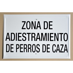 ZONA DE ADIESTRAMIENTO DE PERROS DE CAZA