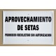 APROVECHAMIENTO DE SETAS