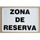 ZONA DE RESERVA