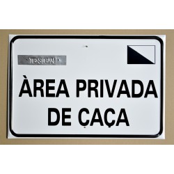 ÀREA PRIVADA DE CAÇA