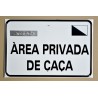 ÀREA PRIVADA DE CAÇA