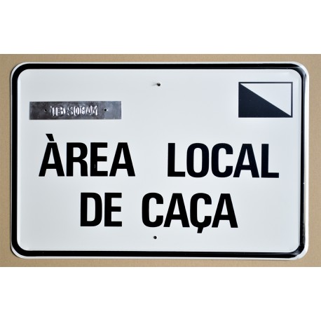 ÀREA LOCAL DE CAÇA