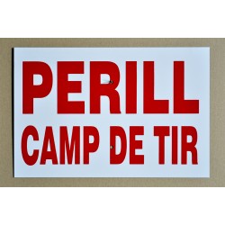 PERILL. CAMP DE TIR