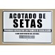 ACOTADO DE SETAS - PROHIBIDO RECOLECTAR SIN PERMISO DE RECOLECCIÓN - CLAVE IDENTIFICATIVA DEL ACOTADO