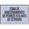 ZONA DE ADIESTRAMIENTO DE PERROS Y /  O AVES DE CERERÍA