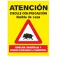 ATENCIÓ CIRCULI AMB PRECAUCIÓ - Batuda de Caça - ESPÈCIES CINEGÈTIQUES I GOSSOS CREUANT LA CARRETERA